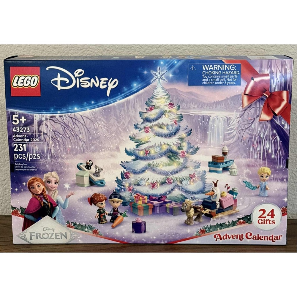 LEGO Disney Frozen Advent Calendar 43273 Christmas Countdown 231 pcs 24 Day 2025 - Picture 1 of 2